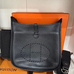 Hermes Evelyne 29 Black Bag